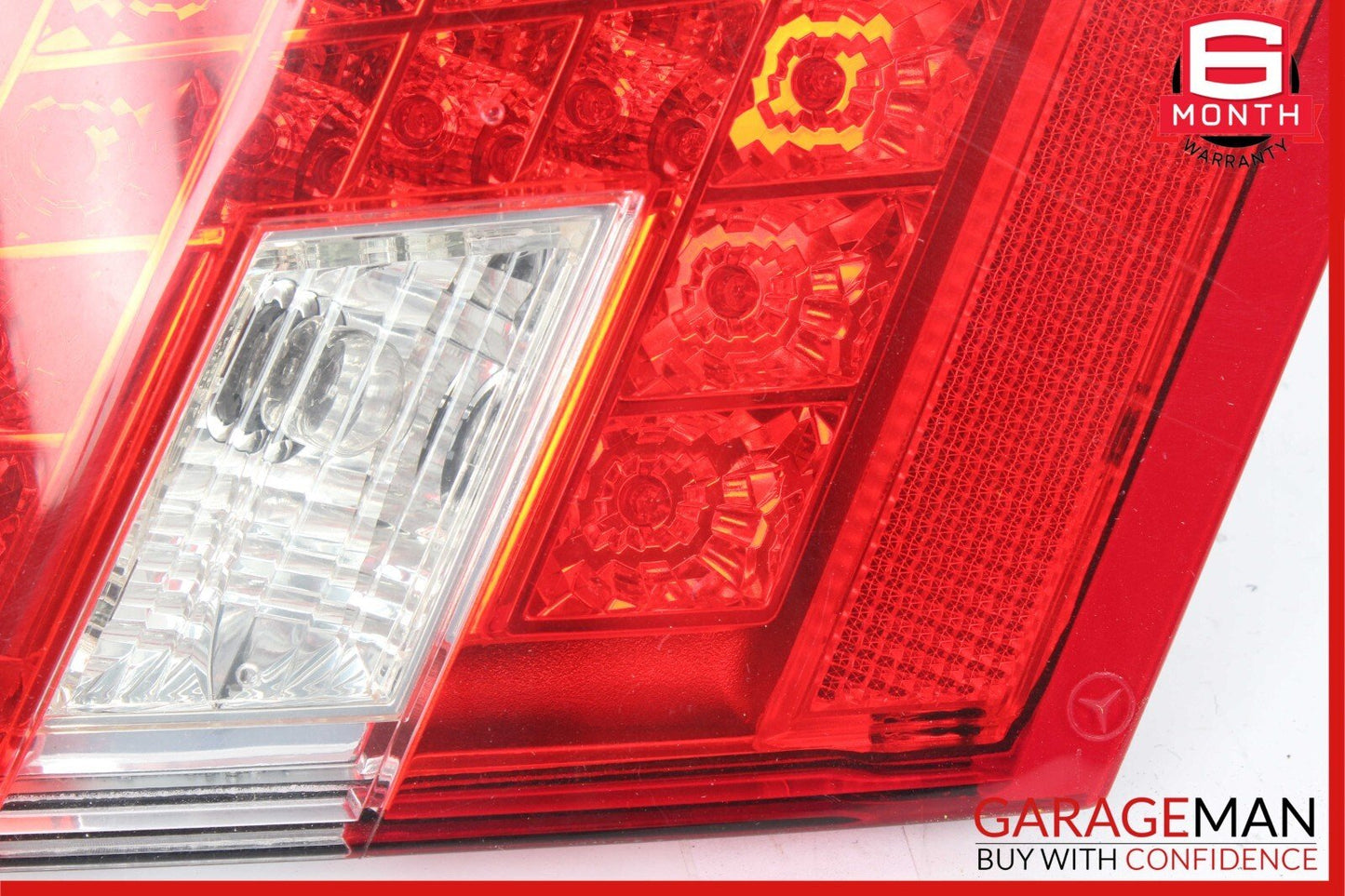 10-13 Mercedes W212 E350 E63 AMG Sedan Rear Left Side Inner Tail Light Lamp OEM