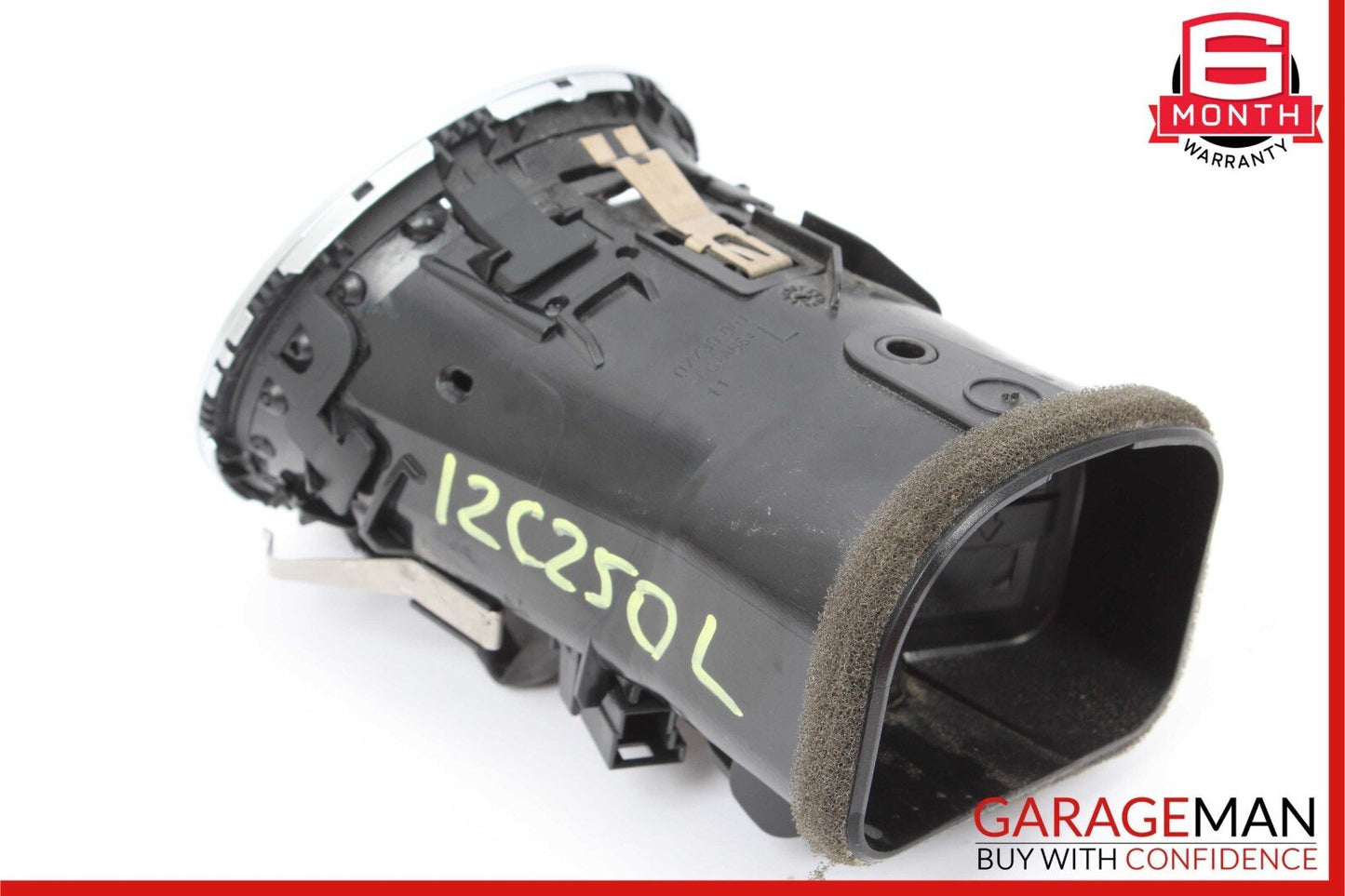12-14 Mercedes W204 C250 C300 Dash AC A/C Air Vent Grill Left Side Black OEM