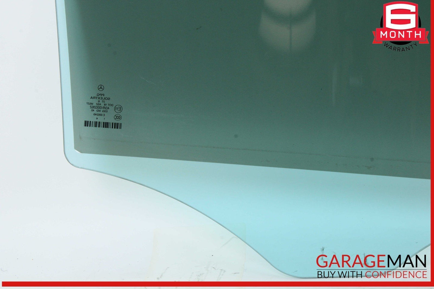 03-09 Mercedes W211 E63 AMG E550 Rear Left Driver Side Door Window Glass OEM