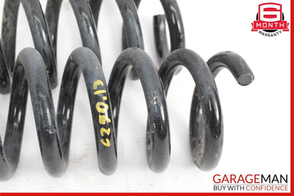 08-14 Mercedes W204 C250 C300 C350 Rear Shock Strut Coil Spring Set of 2 OEM