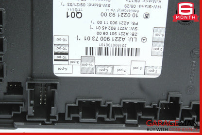 07-13 Mercedes W221 S600 S65 AMG Front Left Door Control Module 2219007301 OEM