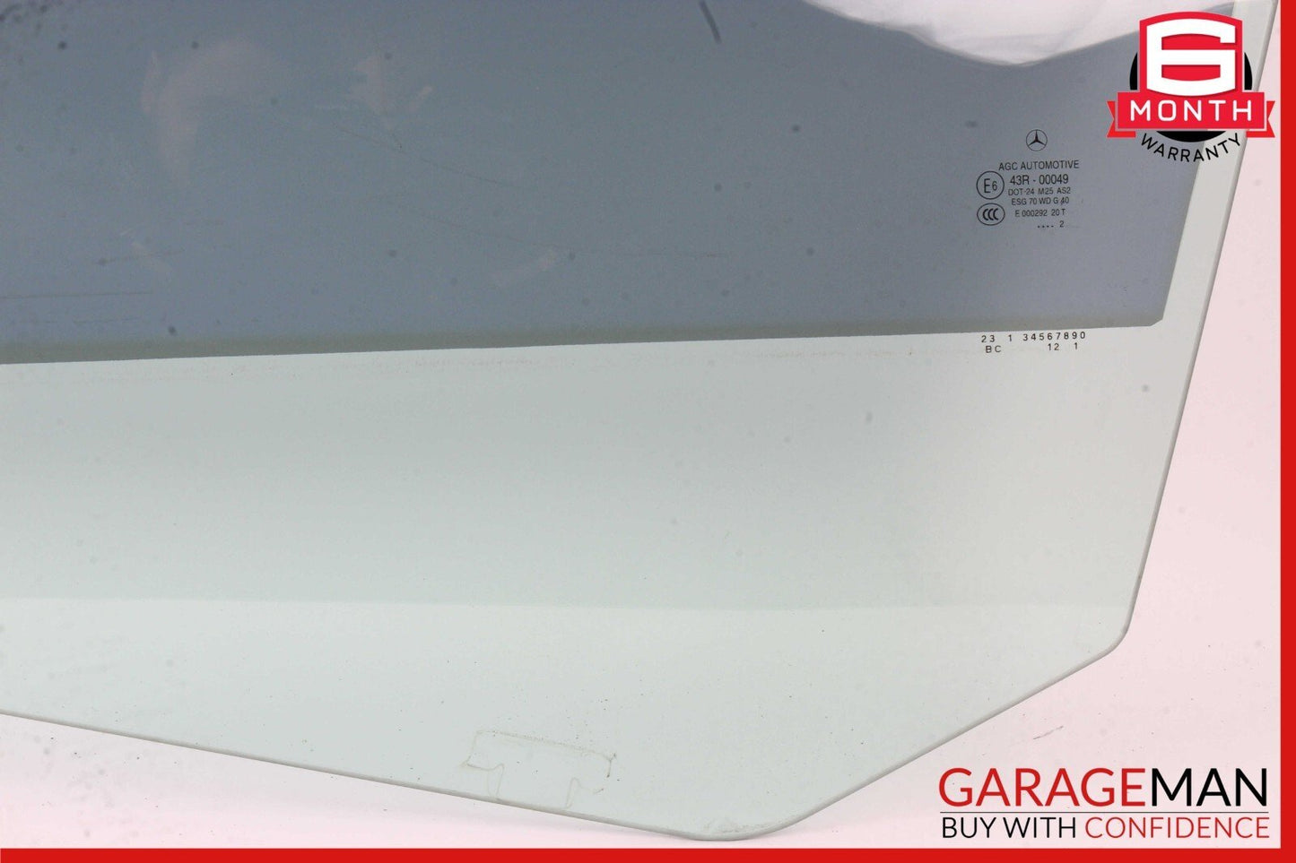 12-14 Mercedes W204 C250 C350 Coupe Front Left Side Door Window Glass OEM