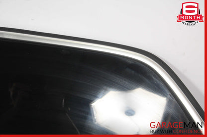 13-19 Mercedes X166 GL450 GLS550 Rear Left Side Quarter Window Glass Trim Assy