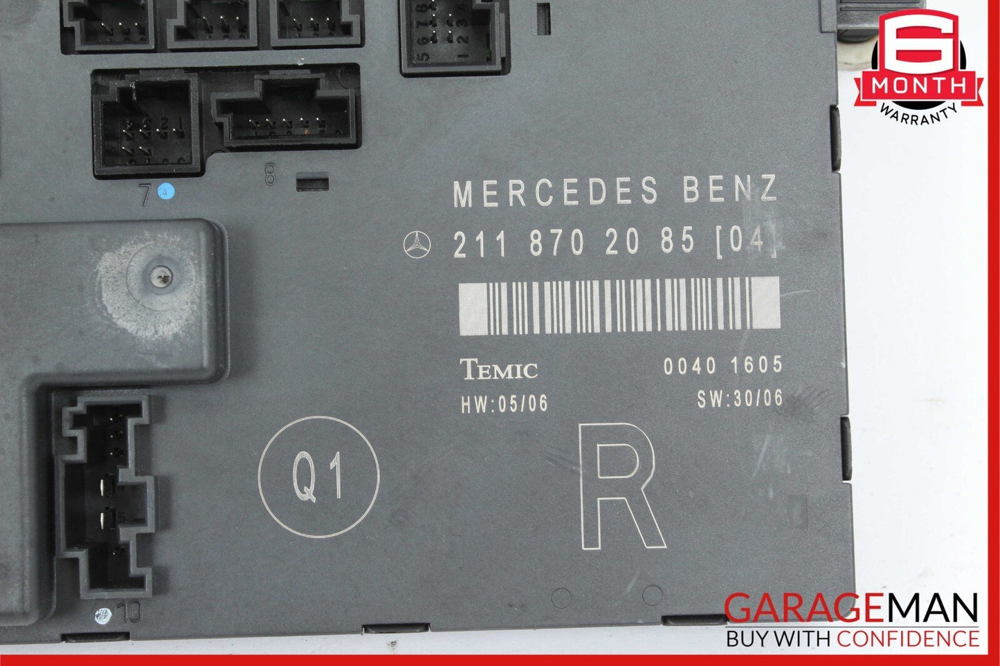 03-09 Mercedes W211 E350 E550 Front Right Passenger Door Control Module OEM