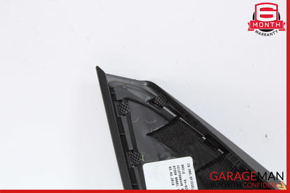 10-16 Mercedes W212 E350 Front Right Side Door Panel Tweeter Speaker Cover Black