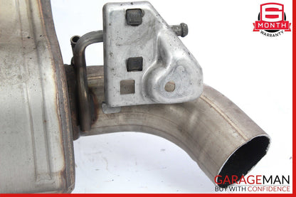 14-17 Maserati Ghibli M157 Rear Left Driver Side Exhaust Muffler Dual Tip