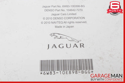 09-15 Jaguar XF Navigation System Disc DVD USA Canada 6W8310E898BG OEM