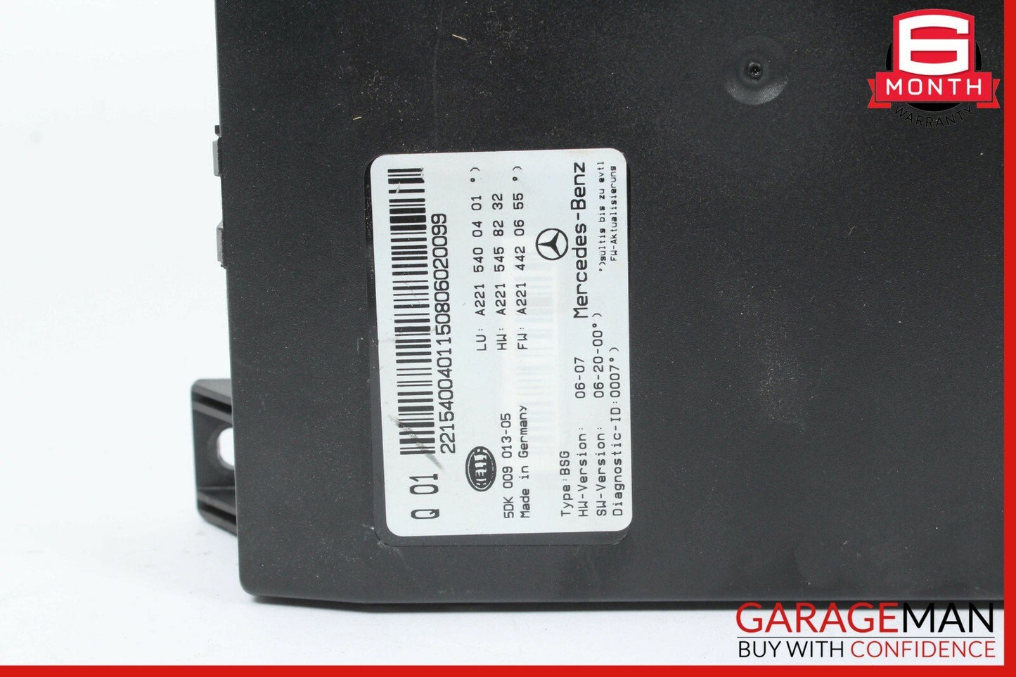 07-14 Mercedes W216 CL550 Electric Power Supply Control Fuse Box Module Unit