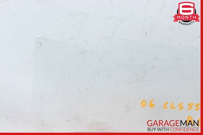 06-11 Mercedes W219 CLS550 CLS63 AMG Rear Left Side Door Window Glass Clear OEM