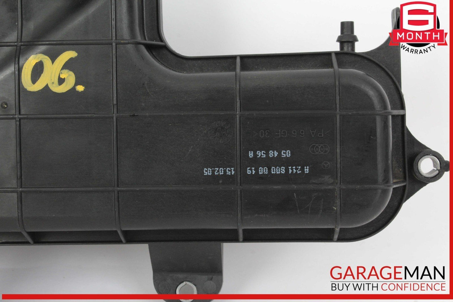 03-06 Mercedes W211 E350 Dynamic Massage Seat Pressure Locking Vacuum Pump Tank
