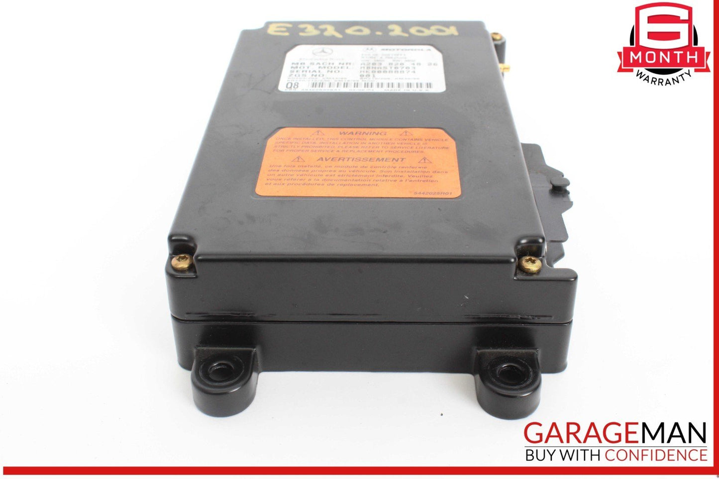 00-09 Mercedes W210 E320 SL550 Voice Command Control Module 1638201326 OEM