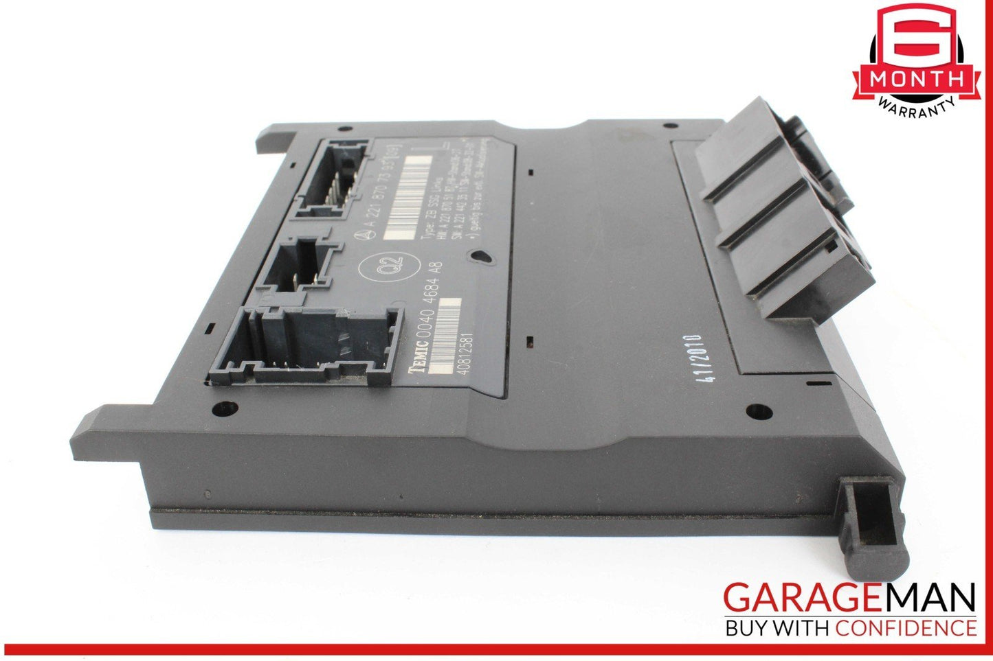 07-13 Mercedes W221 S400 Hybrid Front Left Driver Side Under Seat Control Unit
