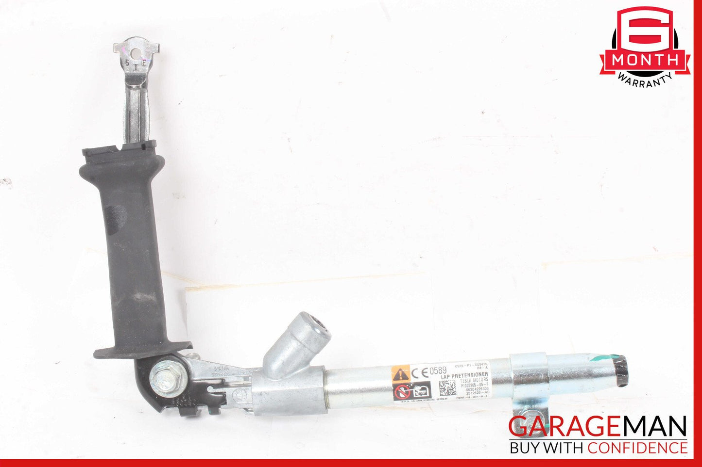 12-20 Tesla Model S Front Right Seat Belt Receiver Buckle Tensioner OEM