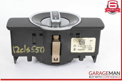 12-18 Mercedes W218 CLS500 CLS550 Headlight Light Switch Control Module OEM