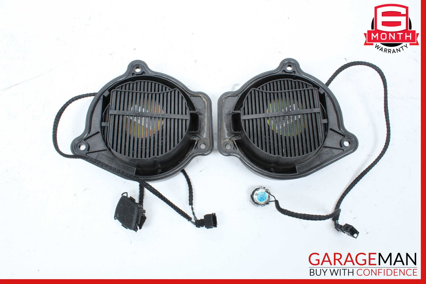 00-06 Mercedes W220 S500 Rear Door Audio Sound Speaker Set of 2 Pc OEM