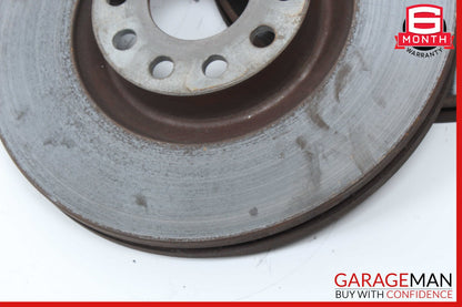 10-16 Mercedes W212 E350 Rear Brake Rotors Disc Left & Right Set OEM