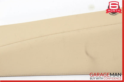 07-09 Mercedes W211 E350 E500 Rear Right Side Seat Bolster Cushion Cover Brown