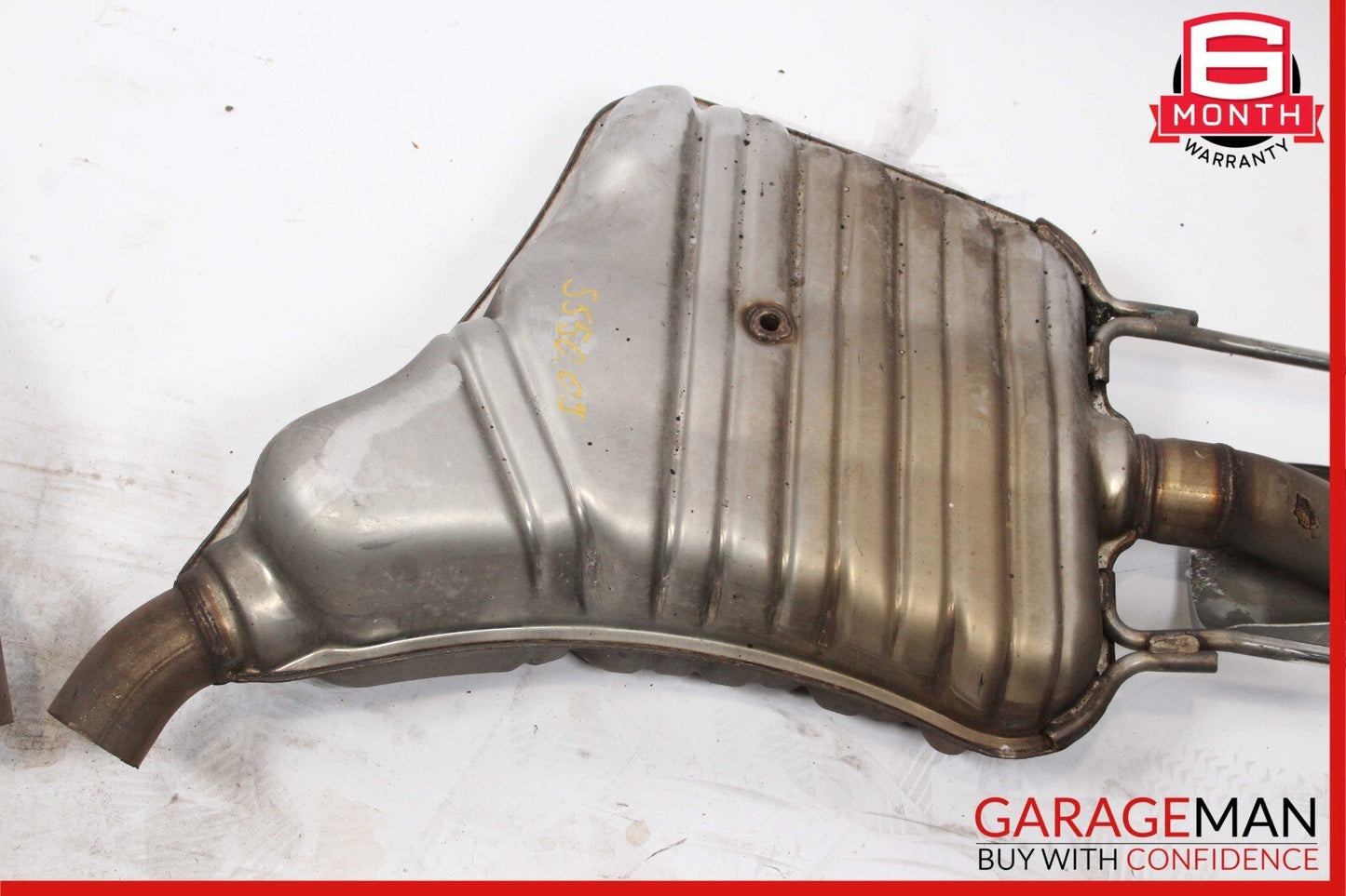 07-09 Mercedes W221 S550 S600 AMG Sport Rear Exhaust Muffler Tips Set of 2 Pc