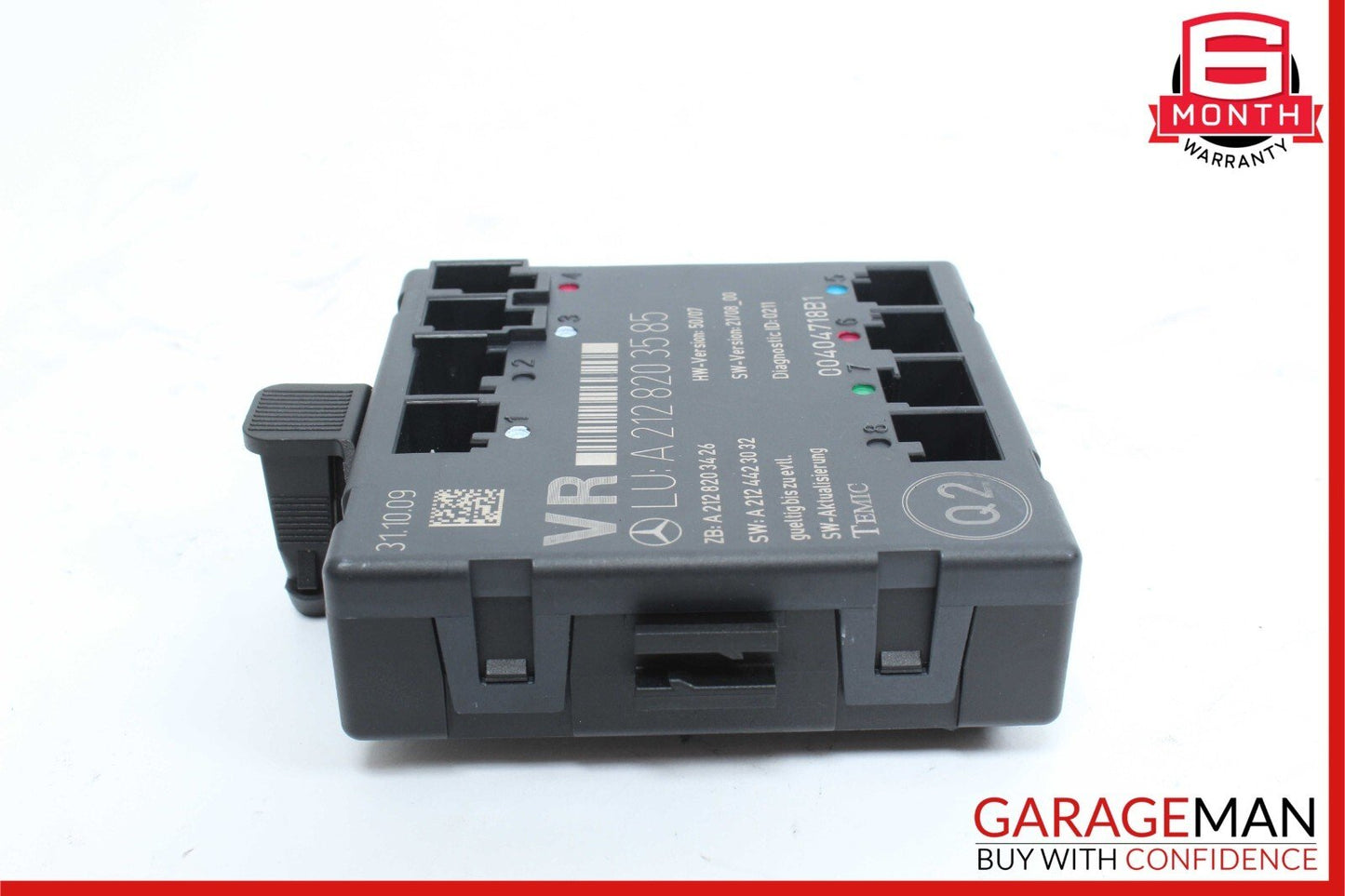 08-14 Mercedes X204 GLK350 C300 Front Right Passenger Side Door Control Module