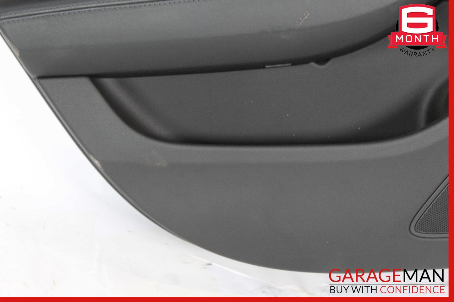 11-17 Audi A8 Interior Door Panel Rear Left Driver Side Black OEM