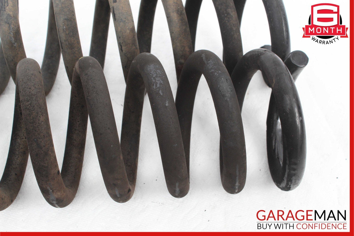 08-14 Mercedes W204 C63 AMG Rear Left & Right Shock Absorber Coil Spring Set OEM