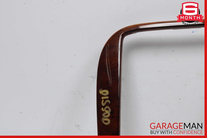 00-02 Mercedes W220 S500 S600 Radio Dash Wood Trim Bezel Panel Cover Wood OEM