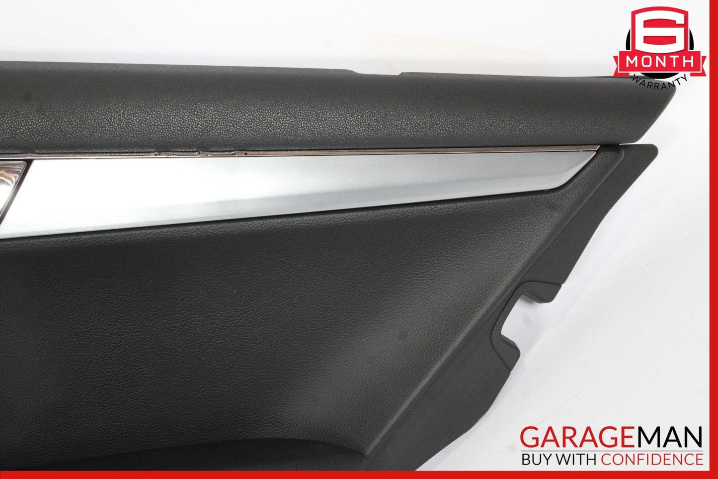 08-14 Mercedes W204 C300 Sedan Rear Right Passenger Side Door Panel Cover Black
