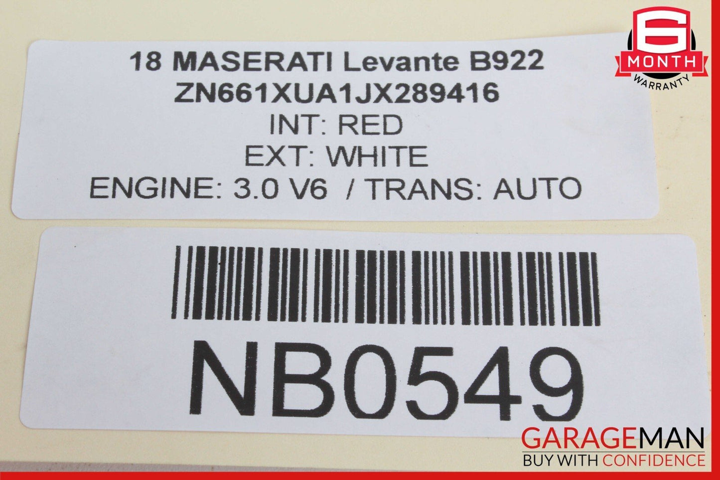 17-20 Maserati Levante M161 Headlight Control Switch OEM