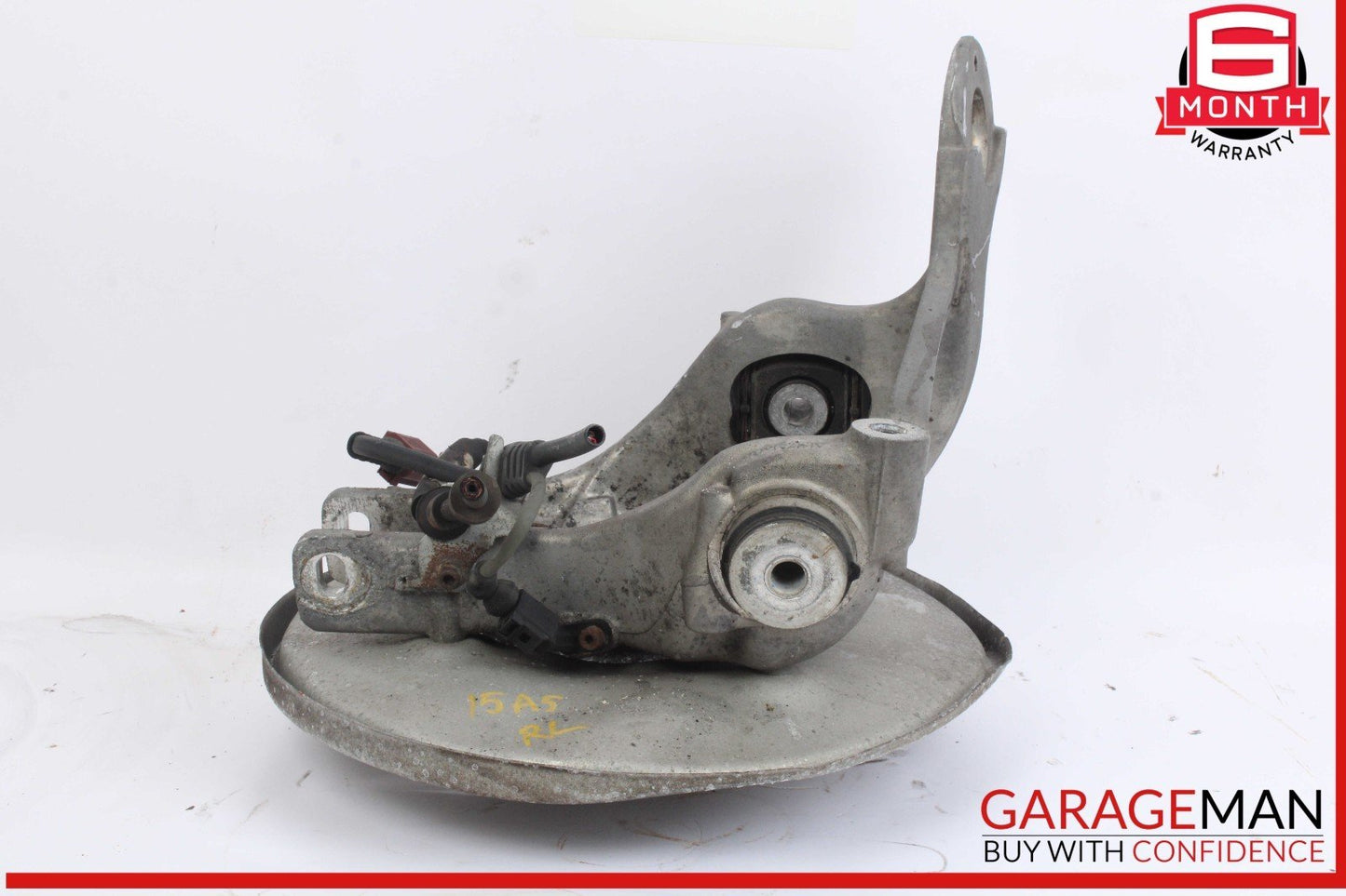 09-16 Audi A5 A4 Rear Left Driver Side Spindle Knuckle Wheel Hub 8K0505431AR OEM