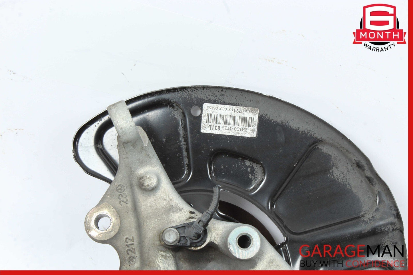 10-16 Mercedes W212 E350 E250 RWD Sedan Front Left Spindle Knuckle Hub Bearing