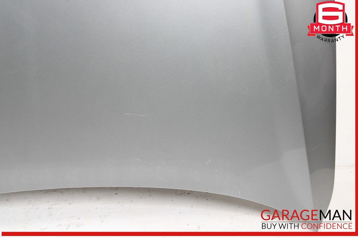12-18 Audi A6 S6 Front Bonnet Hood Shell Cover Panel Assembly Gray OEM