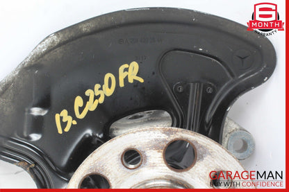 08-20 Mercedes W204 C250 E350 Front Right Wheel Spindle Knuckle Hub Bearing OEM