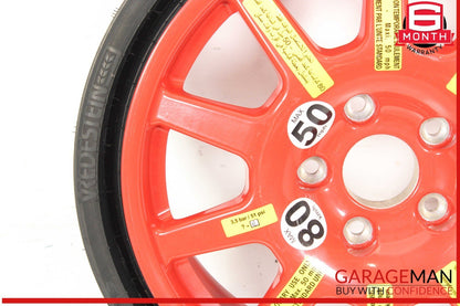 11-18 Porsche Cayenne 958 Emergency Spare Tire Wheel Donut Rim 18 18" OEM
