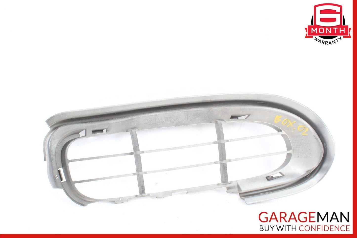 97-02 Porsche Boxster 986 Front Left Side Bumper Grille Mesh Cover Trim Silver