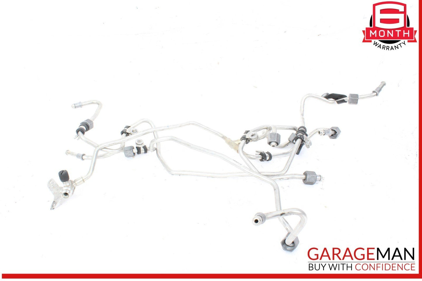 11-18 Mercedes X166 GL550 S550 CL550 High Pressure Fuel Pump Line Set OEM