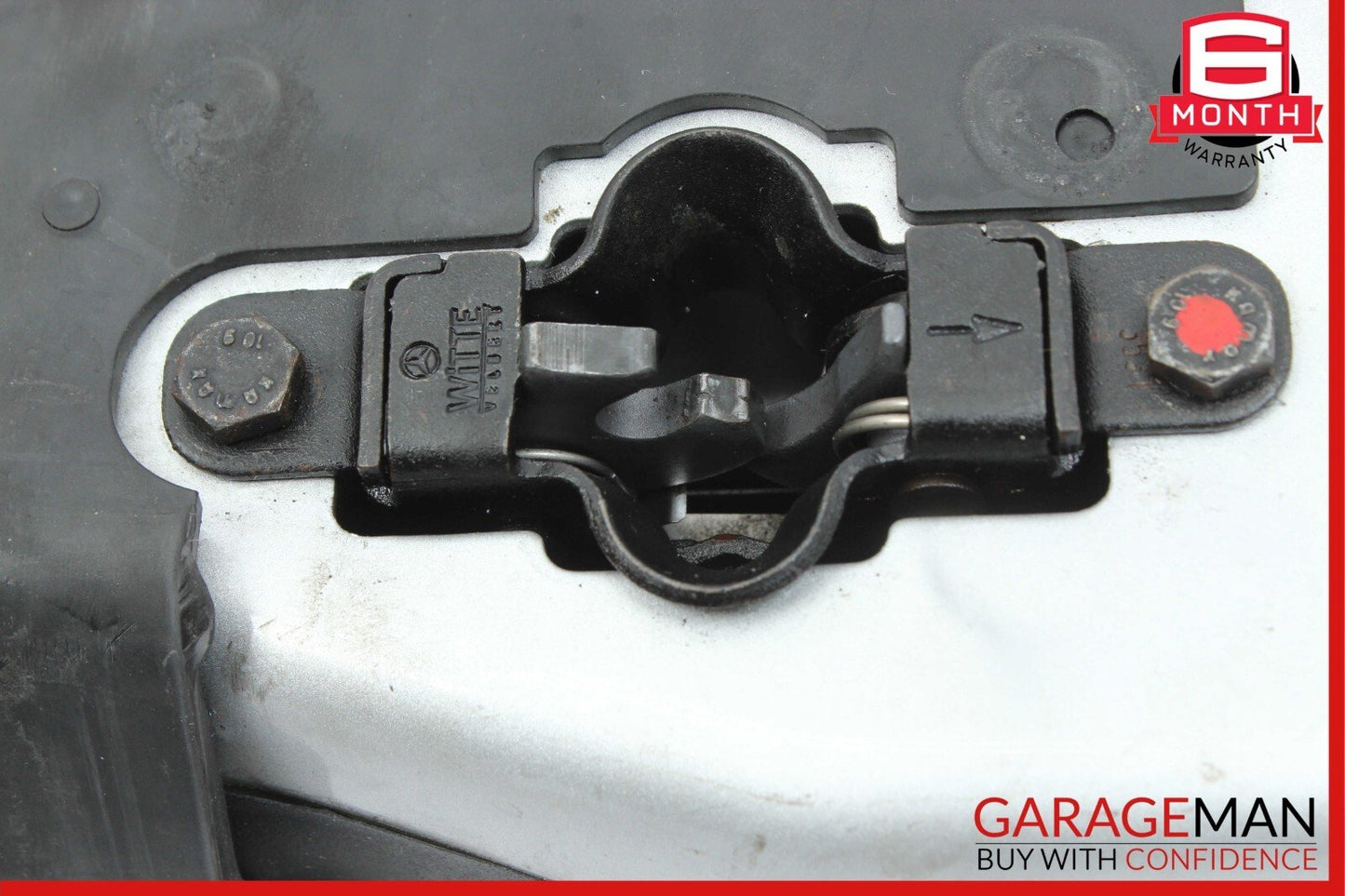 98-05 Mercedes W163 ML500 Front Upper Radiator Core Support Bracket Panel Silver