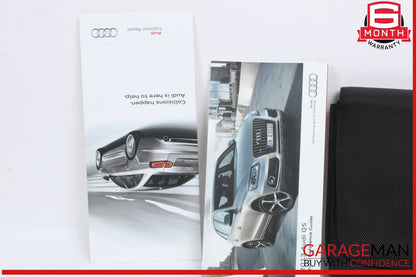 13 Audi Q5 Owner Owner's Manual Operator User Guide w/ Case OEM