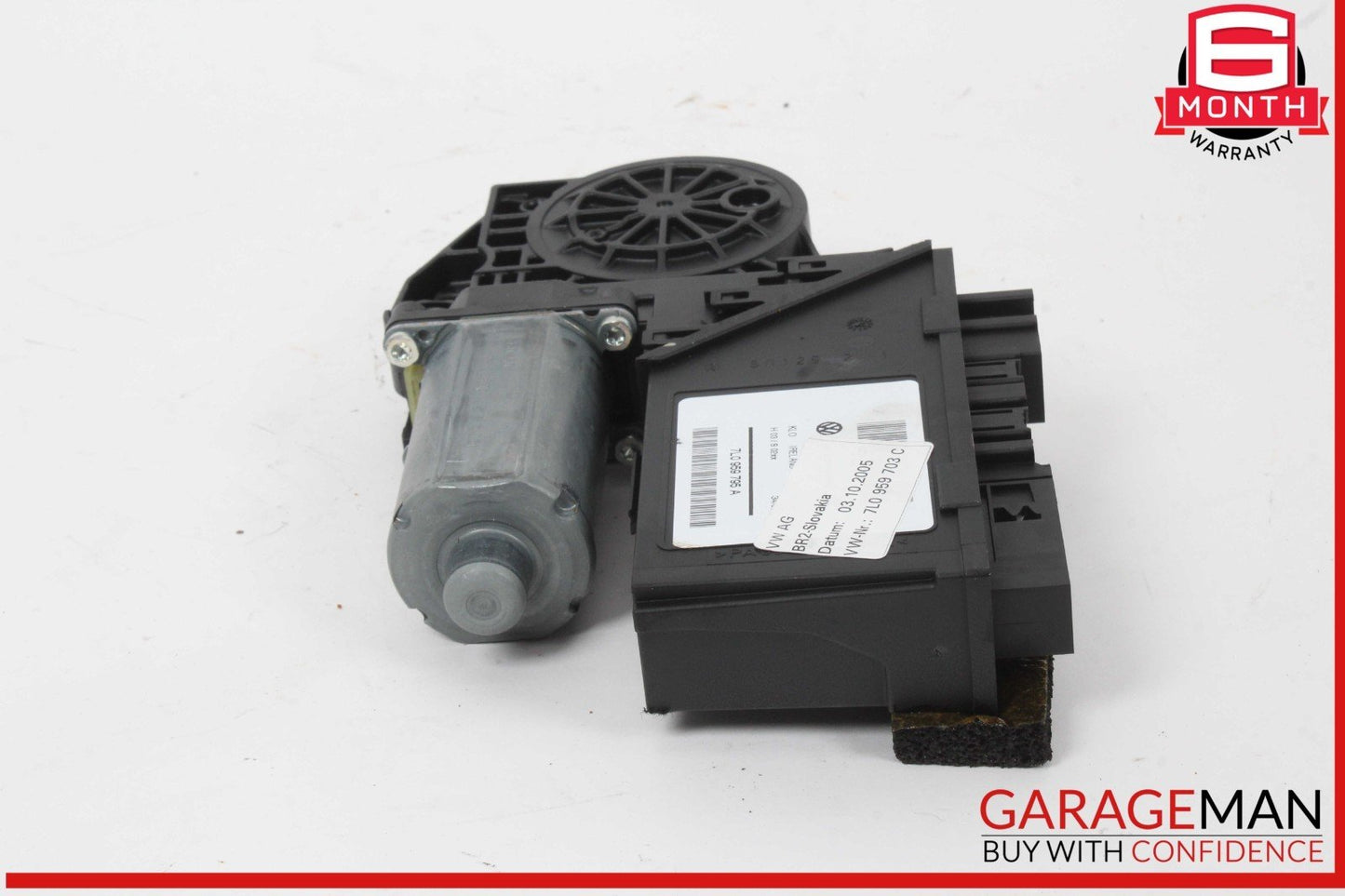 03-10 Porsche Cayenne 955 957 Rear Left Driver Side Window Regulator Motor OEM