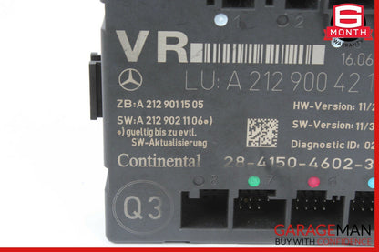 08-15 Mercedes W204 C250 Front Right Passenger Side Door Control Module Unit