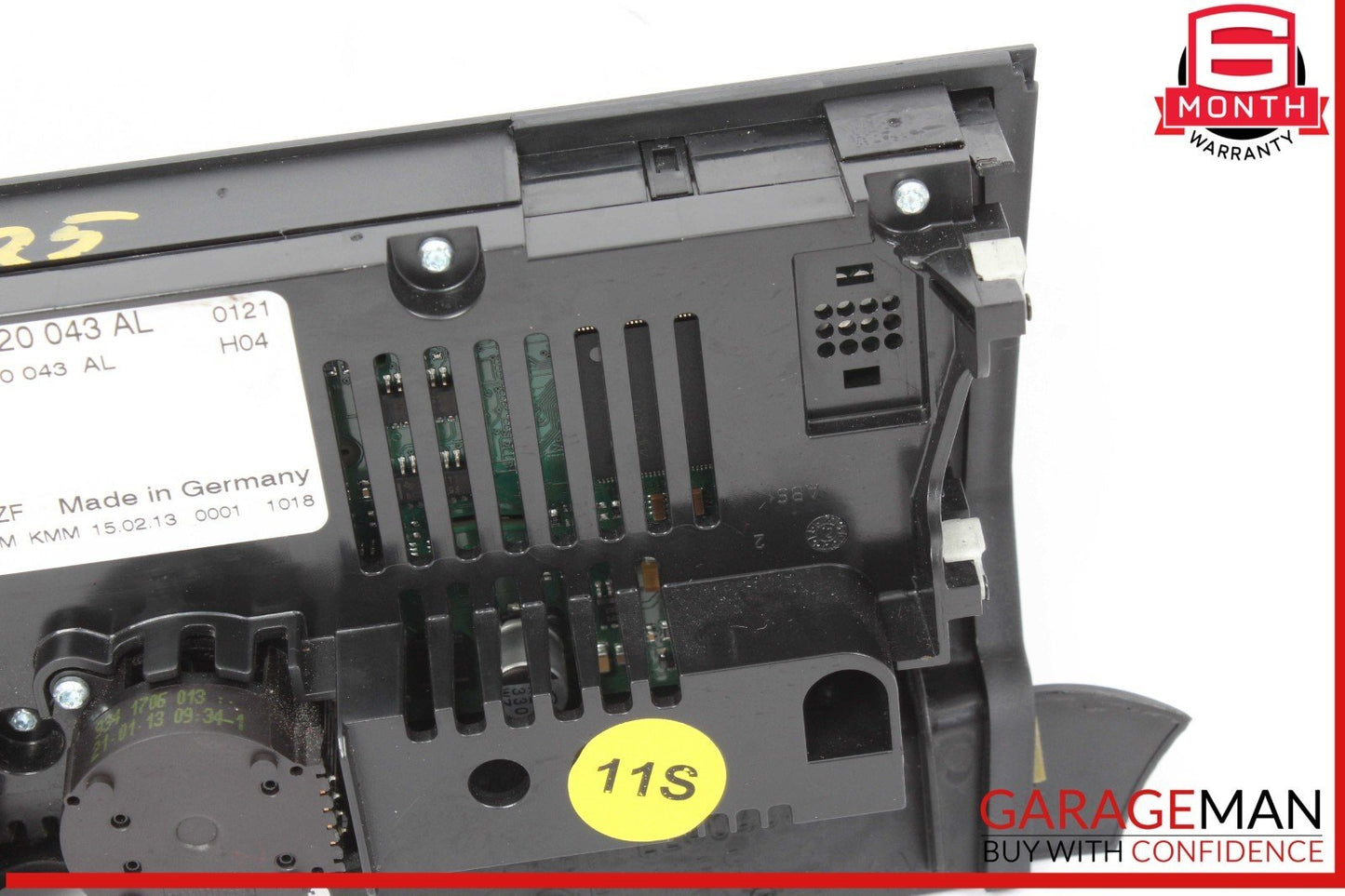 13-17 Audi Q5 A4 A5 Front A/C AC Climate Control Switch Panel Assembly OEM