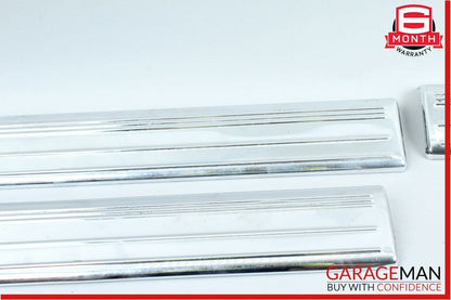 00-06 Mercedes W220 S500 S55 AMG Front & Rear Door Step Sill Sills Set of 4 Pc