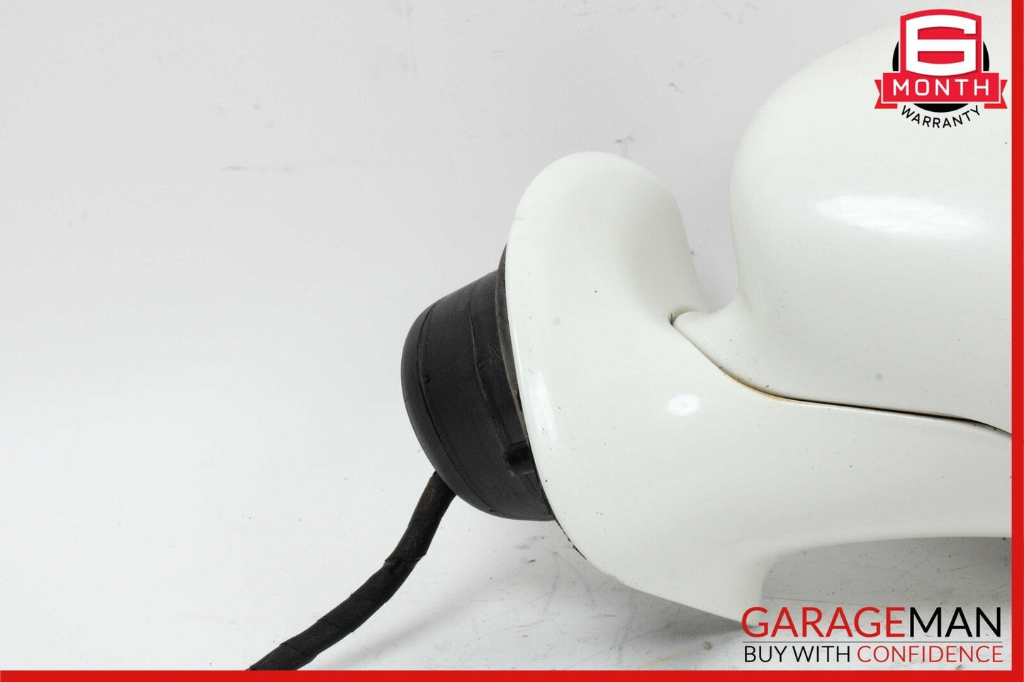 07-09 Mercedes W211 E350 Front Left Side Mirror Door Rear View White OEM