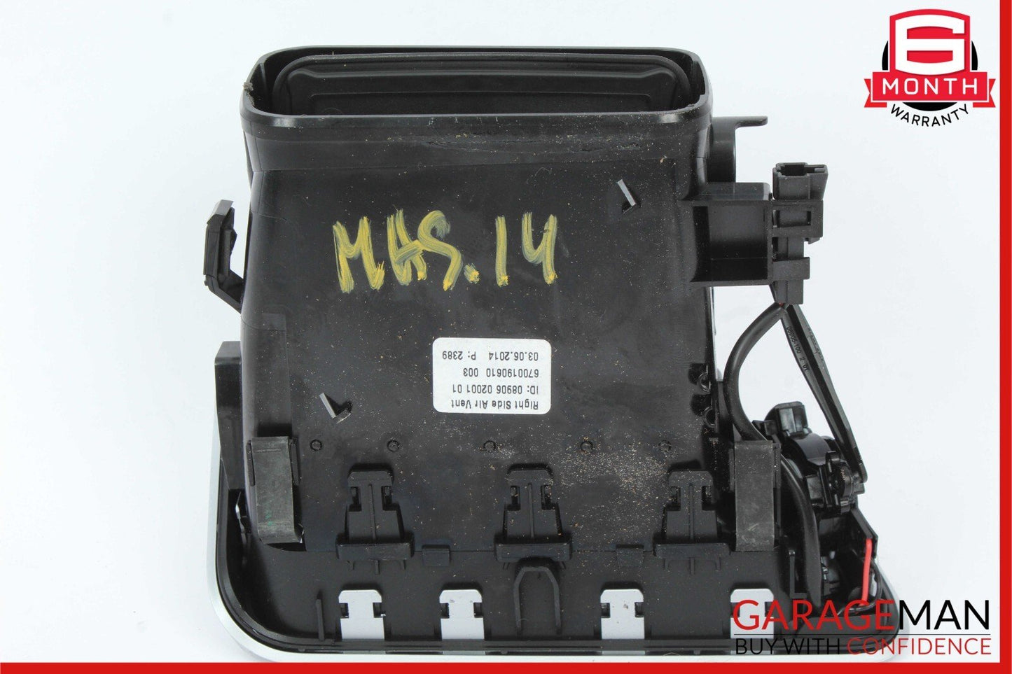 14-17 Maserati Ghibli Front Right Side Dash A/C AC Air Vent Trim Panel OEM