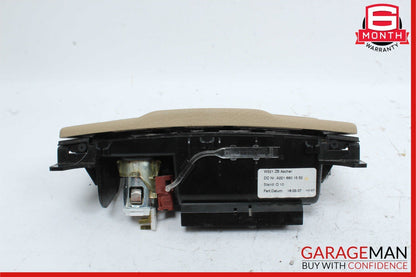 07-09 Mercedes W221 S550 Ash Tray Ashtray Lighter Compartment Tray Brown OEM