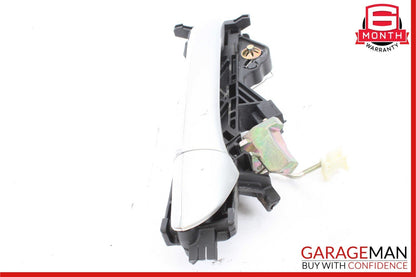 00-06 Mercedes W220 S430 S500 Rear Right Side Exterior Door Handle Silver OEM