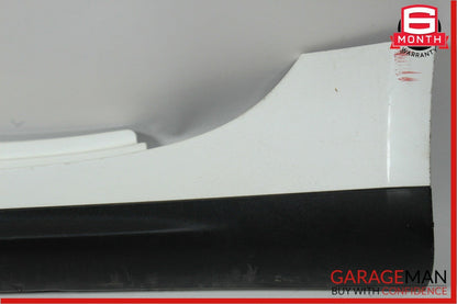 14-16 Maserati Quattroporte Left Driver Side Rocker Skirt Molding Panel White
