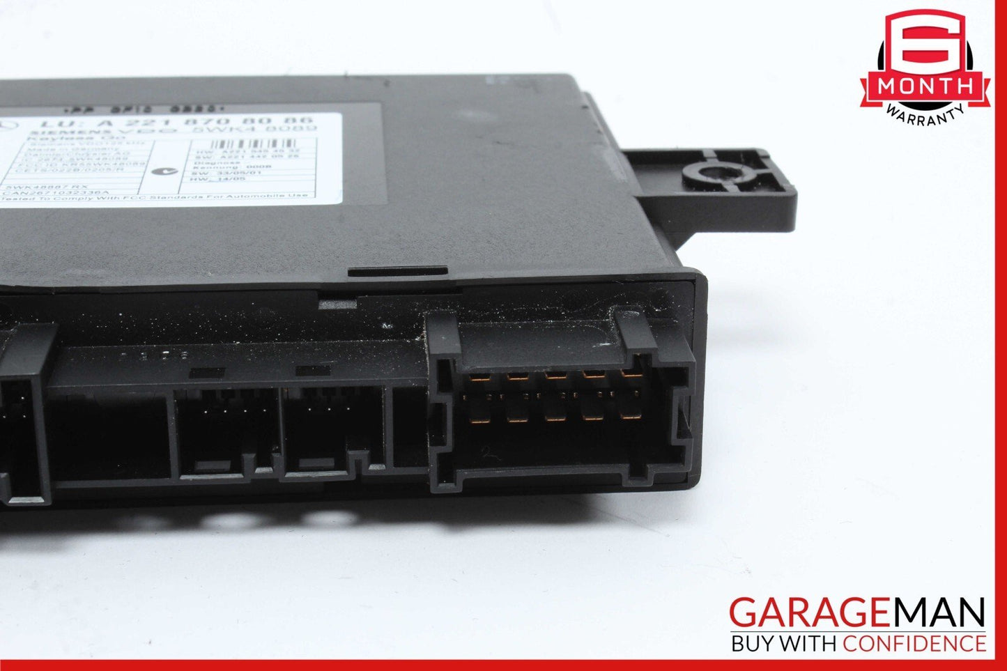 07-10 Mercedes W221 S550 S500 CL600 S63 AMG Keyless Go Control Module Unit OEM
