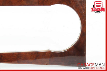 08-14 Mercedes W204 C300 AC A/C Climate Control Switch Trim Cover Bezel Wood