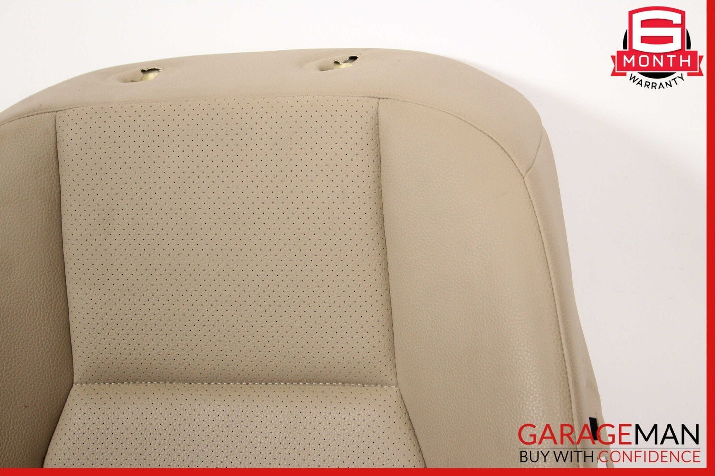 08-14 Mercedes W204 C250 Sedan Front Right Side Top Upper Seat Cushion Beige