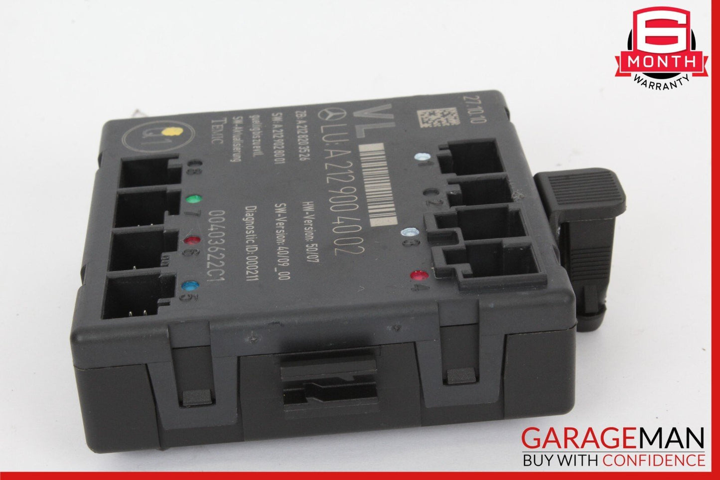 08-14 Mercedes W204 C300 4MATIC Front Left Side Door Control Module OEM
